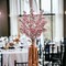 36-Inch Dark Pink Silk Cherry Blossom Stems - Set of 3 Lifelike Flowers, Perfect for Bouquets, Floral Arrangements & Home Decor - Floral Home by Artificial Flowers